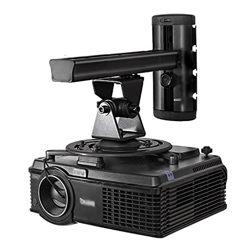 Soporte de pared para proyector orientable con rotación 360 grados y carga hasta 22lb