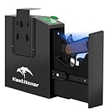 THREE QUICK ACCESS METHODS: Rapid access to your nightstand gun safe is crucial for home security! This biometric gun safe for handgun features an upgraded low-power, high-efficiency chip and a semiconductor fingerprint reader that captures high-reso...