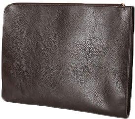 Amazon ｙours クラッチバッグ 結婚式 レザー メンズ クラッチ 書類 男 男性クラッチバッグ レディース 結婚式 レザー 2way ショルダーバッグ レディース 斜めがけ 合皮 パーティーバッグ メンズ ダークブラウン Onesize クラッチバッグ