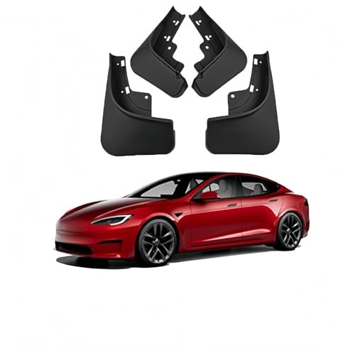 Guardabarros para Tesla Model S 2022+ protectores contra salpicaduras juego completo 2