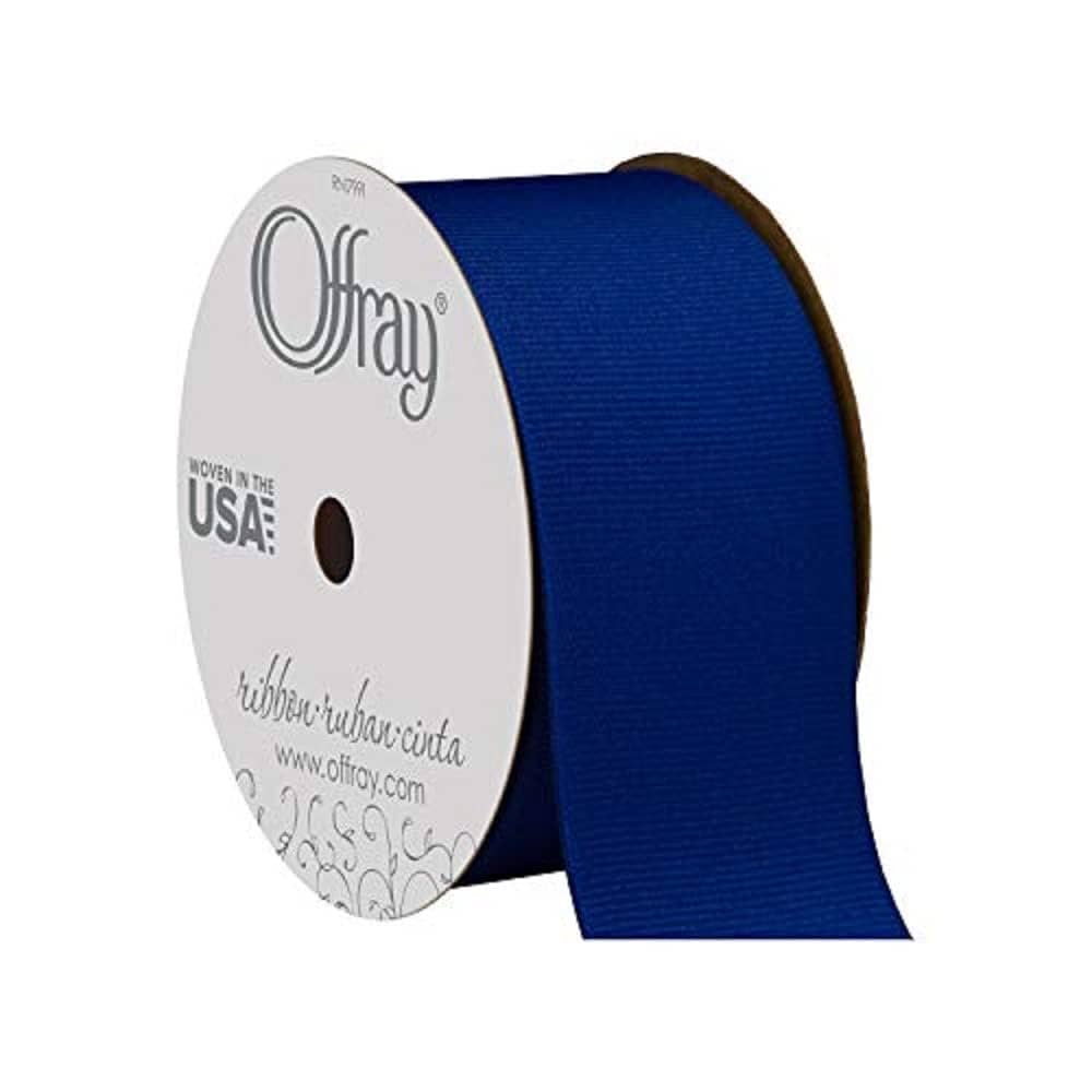 Amazon.com: Offray Grosgrain Craft Ribbon, 1 1/2-Inch x 12