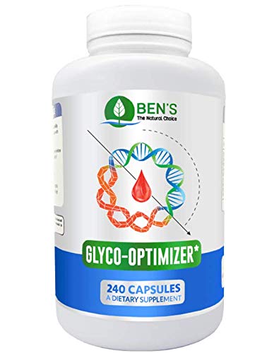 Glyco Optimizer Diabetic Support Formula, Natural Blood Sugar Support and Glucose Control, 90 Capsules - Ben’s Natural Health