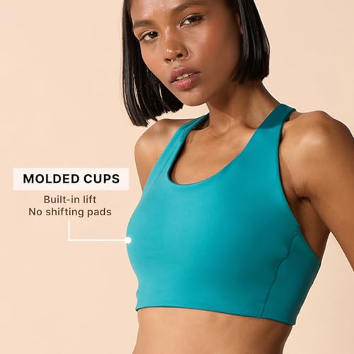 Image of KICA Luxe Limitless High-Impact Full Coverage Sports Bra with Molded Cups