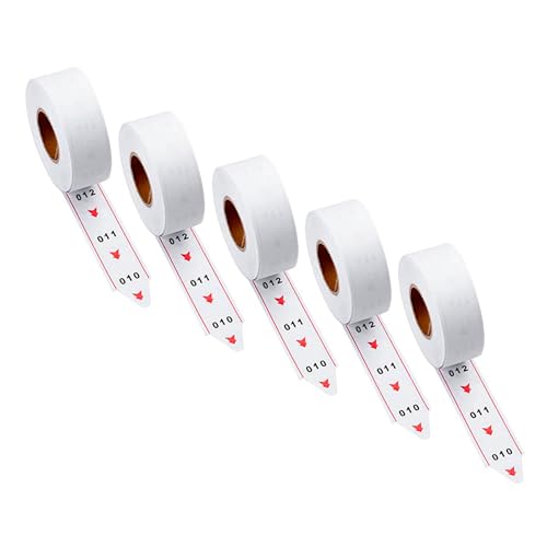 Tickets à 3 chiffres K-T 3000 rouleau de recharge blanc 000-999 pour commerce