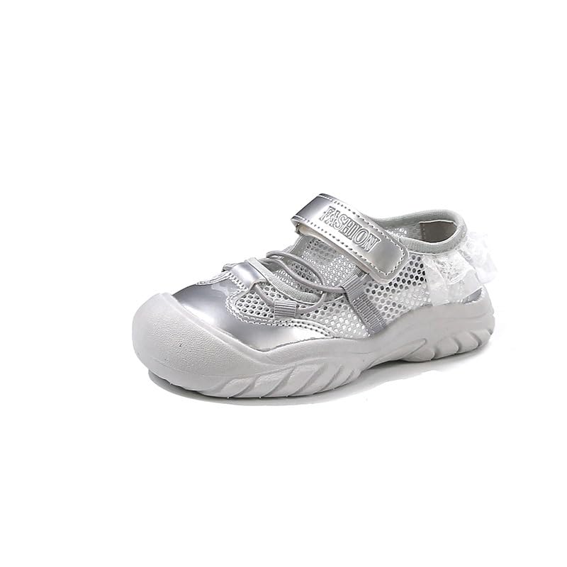 Toddler Little Girls Sneakers Shoes Ballet Style Summer Breathable Sports Sandals Casual Fashion Sneakers,Pink,Toddler Size 6.5