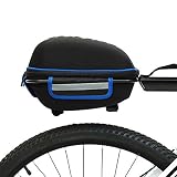EverGreenPro 6L Sac de Coffre de vélo Sac de Support de vélo siège arrière Sac de Cargaison Porte-vélos sacoches de Coffre arrière de vélo Bagages de Rangement avec Housse de Pluie