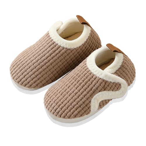 Pantoufles mignonnes pour enfants chaussons d'hiver doux pour des soirées cocooning au chaud
