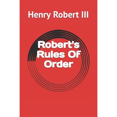 Robert's Rules Of Order