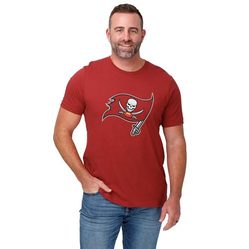 FOCO Tampa Bay Buccaneers Primary Logo Primary Color T-Shirt - Large
