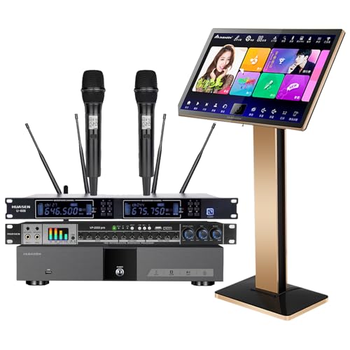 Inandonkod Karaoke Machine KV-V5 Max New Chinese Karaoke Player, with Reverb Wireless Microphone...