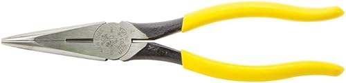 Miniatura 7 de Klein Tools Paquete de herramientas de crimpado y corte Alicates de punta de aguja, cortadores laterales de nariz larga, alicates de cocodrilo