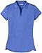 Joe's USA Ladies Heathered Moisture Wicking Golf Polo-XL-True Royal