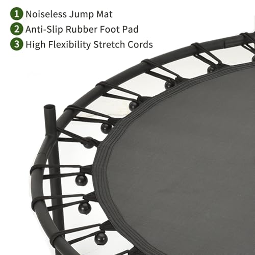 Trampolin 140 cm für Kinder mit Sicherheitsnetz und gepolsterter Abdeckung