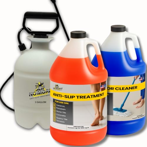 Anti Slip Tile Treatment (Gal Set) Non-Slip Floor Treatment for