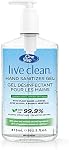 Live Clean One Step, Hand Sanitizer, 473ml, 6 count
