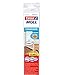 Produktbild 2er Set Tesa tesamoll® STANDARD Türdichtschiene für glatte Böden Selbstklebend 100cm x 3,7cm (fürSpaltenbis12mm, 2x transparent)