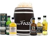 🎁 WHISKY-PROBIERSET - Die 5 Whiskys sind Originalabfüllungen der Destillerien und die Flaschen sind aufwändig den großen Originalen nachempfunden