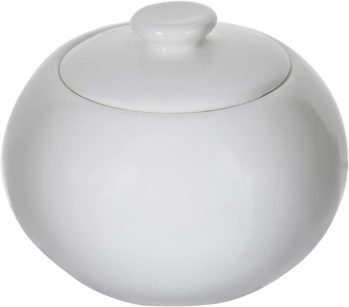 Sunnex Porcelain, White - Sugar Bowls