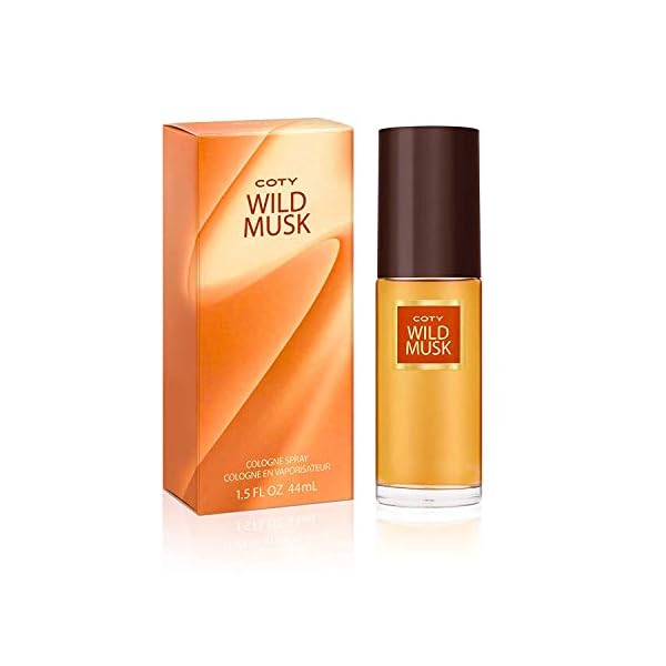 Wild Musk Eau de Cologne Spray, Vegan Formula, Perfume, Warm Spicy Scent, 1.5oz