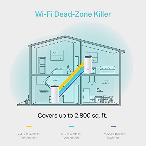 TP-Link Deco Whole Home Mesh WiFi System (Deco M4) – Up to 3,800 Sq. Ft. Coverage, WiFi Router and Extender Replacement, Parental Controls, 2-Pack by TP-Link - Image 5
