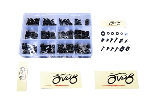 Kit visserie carénages M5 M6 noir YAMAHA YZF 750 1993 1994 1995 1996 1997 boulonnerie moto