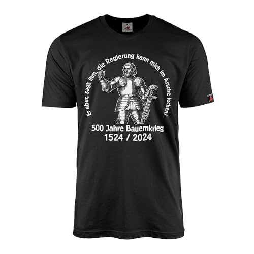 T-shirt Bauern Landwirt Demo 500 Jahre vêtement militant agricole