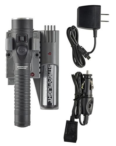 Image of Streamlight 74435 Strion 2020 1200-Lumen Rechargeable LED Flashlight, Includes 120V /100V AC /12V DC Piggyback Charging System, Black