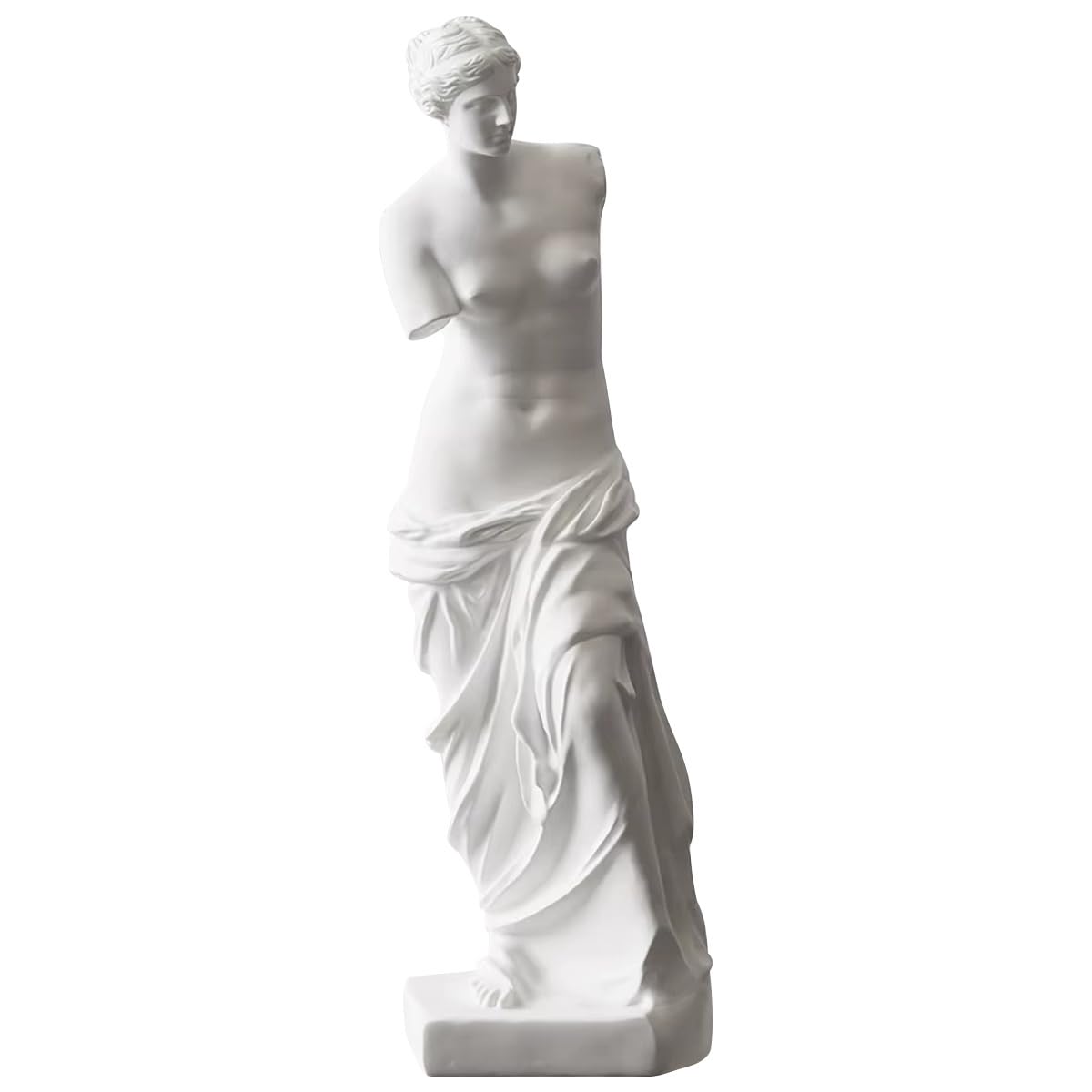 Statua Classica Greca della Venere di Milo, Statua in Resina, Scultura, Decorazione Artistica per Casa, Ufficio, Scrivania, 5 x 4,5 x 15 Cm