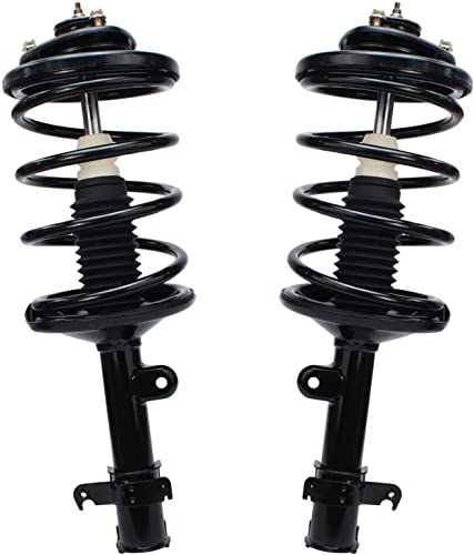 Image of Detroit Axle - Struts Shocks for 1999-2004 Honda Odyssey Complete 2 Front Struts with Coil Spring 2 Rear Shock Absorbers 2000 2001 2002 2003 Replacement Quick Install Ready Struts Assembly