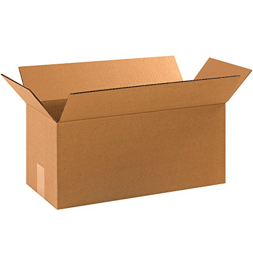 Image of BOX USA Shipping Boxes 17 inchL x 8 inchW x 8 inchH 25-Pack Long Corrugated Boxes for Moving, Shipping, Mailing, Packing, Packaging and Storage