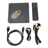 Topiky DVD Player HDMI, Kleiner DVD Player, der Alle Regionen mit Fernbedienung, AV Ausgang, für TV Projektor Display, CD für Heim Stereoanlage Abspielt