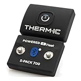 Therm-ic S-Pack 700 B Sock Battery - Compatible with All Heated Socks - Thin Compact Lightweight Easy to Use Battery with Bluetooth Technology for Heat Control - 1 Piece