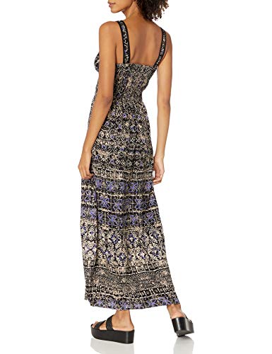 Angie Women's Blue Printed Maxi Dress - Image 3