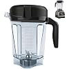 64oz Low-Profile Blender Pitcher, Blender Container Jar Cup,Compatible with Vit 780 75-0 75-00 5000 5200 Vm0102 Vm0103 Vm0197 E310 Pro/Commercial/Classic Series Blender,