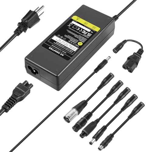 42V 2A Scooter Charger for 36V Li-ion Battery Chargers for Razor/Jetson/Voyage, gotrax, ninebot Charger for 36V 10S Lithium Battery