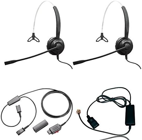 Miniatura 1 de Paquete de auriculares XS 820 para entrenamiento, entrenamiento, monitoreo, supervisión, incorporación. Los teléfonos de escritorio compatibles