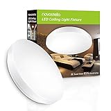 Blendfrei: Das milch weiße Gehäuse und hochwertige LEDs erzeugen gleichmäßig blendfreies Licht.