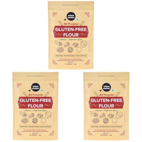 Image of urban platter All Purpose Gluten Free Flour, 1 kg (Pack of 3)