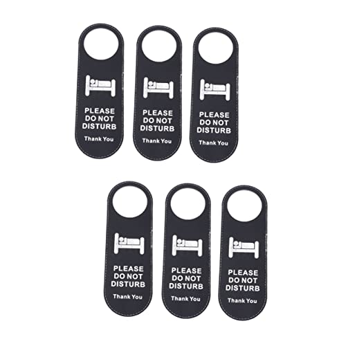 Letreros colgantes de no molestar PLAFOPE para pomos de puerta y control de limpieza