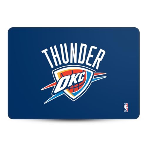 Autocollant MacBook Air 15 M2 NBA Thunder bleu pour le bureau et les cours