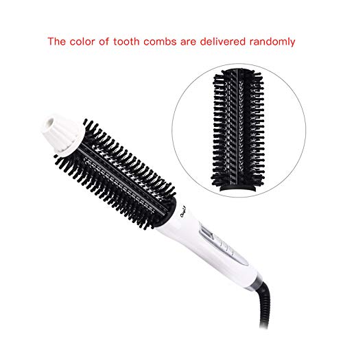 Peine alisador y rizador de cabello con pantalla LCD miniatura 4