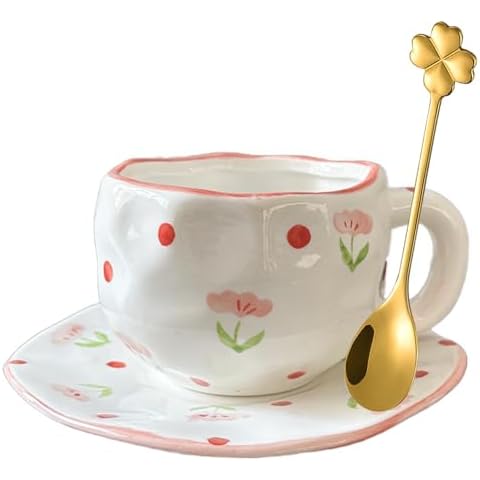 GHKJOK Creative Irregular Coffee Mug Cover