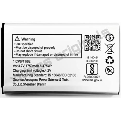 Image of LEB023 Battery for Lava A3 / K1 / Captain K2 / Lava K1+ Batttery with 1 Year Warranty **** (T22)