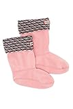 Hunter Original Short Cuff Knit Socks, Pink Sand - Large