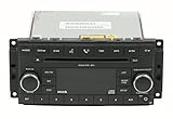1 Factory Radio AM FM CD w Aux Input & Satellite Compatible With 2007-2010 Dodge Avenger Chrysler Sebring P05064420AF RES
