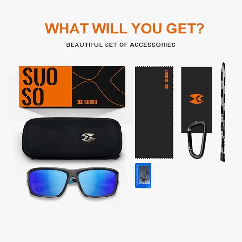 suoso Wrap Design Sports Sunglasses