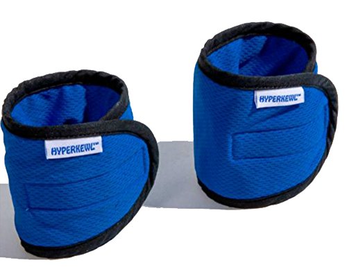 image for HyperKewl 6573-BL Evaporative Cooling Wrist Wrap, Provides 5-10 Hours 