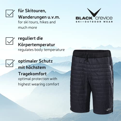 Black Crevice Herren Isolationshose, schwarz, L