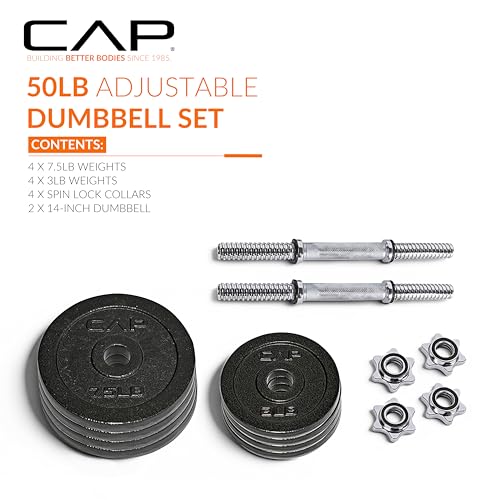 Image of Cap Barbell Adjustable Dumbbell Weight Set | Multiple Options