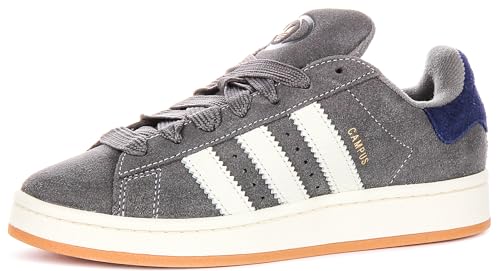 Image of adidas Campus 00S Men's 3 Stripes Classic 90s Low Top Sneakers (Grey, US Footwear Size System, Adult, Men, Numeric, Medium, 8)